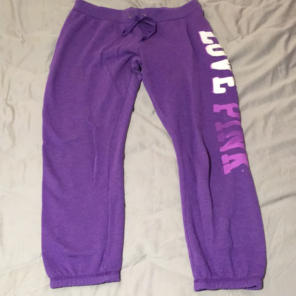 Purple sweatpants 💜💜